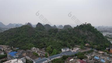广西桂林旅游城市风景<strong>山水</strong>自然风光航拍